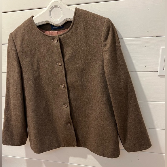 🤎PARIS STAR – Brown blazer Size 16 - Picture 6 of 8